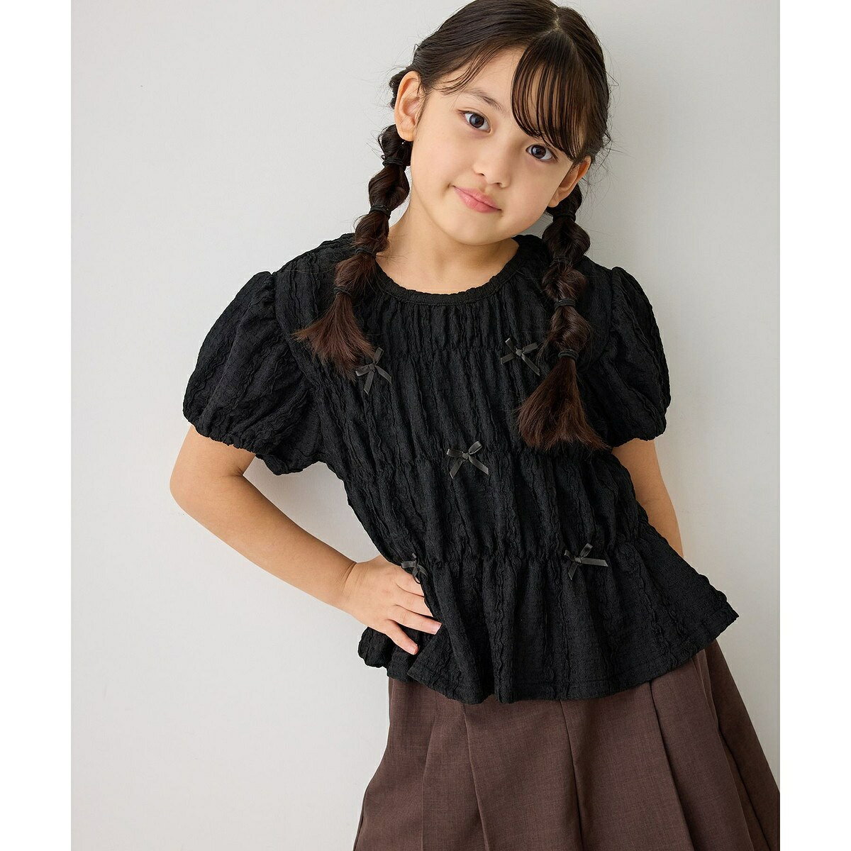 【KIDS/キッズ】ペプラムリボンストップス／ロペピクニックキッズ（ROPE' PICNIC KIDS） 0101marui-13185767 丸井(マルイ)楽天市場店 サンプル画像2