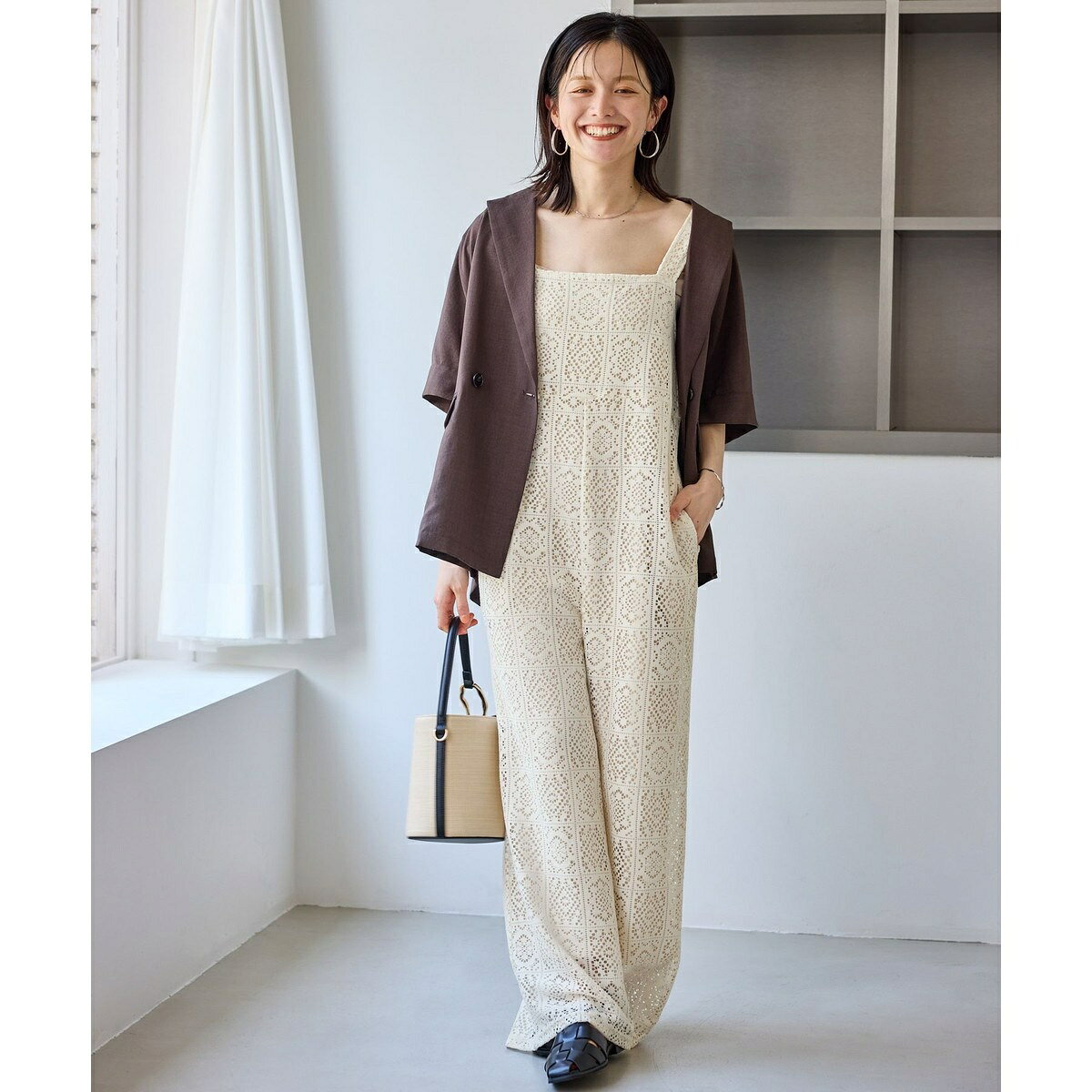 幾何学レースオールインワン／ロペピクニック（ROPE' PICNIC） 0101marui-13187625 丸井(マルイ)楽天市場店 サンプル画像2