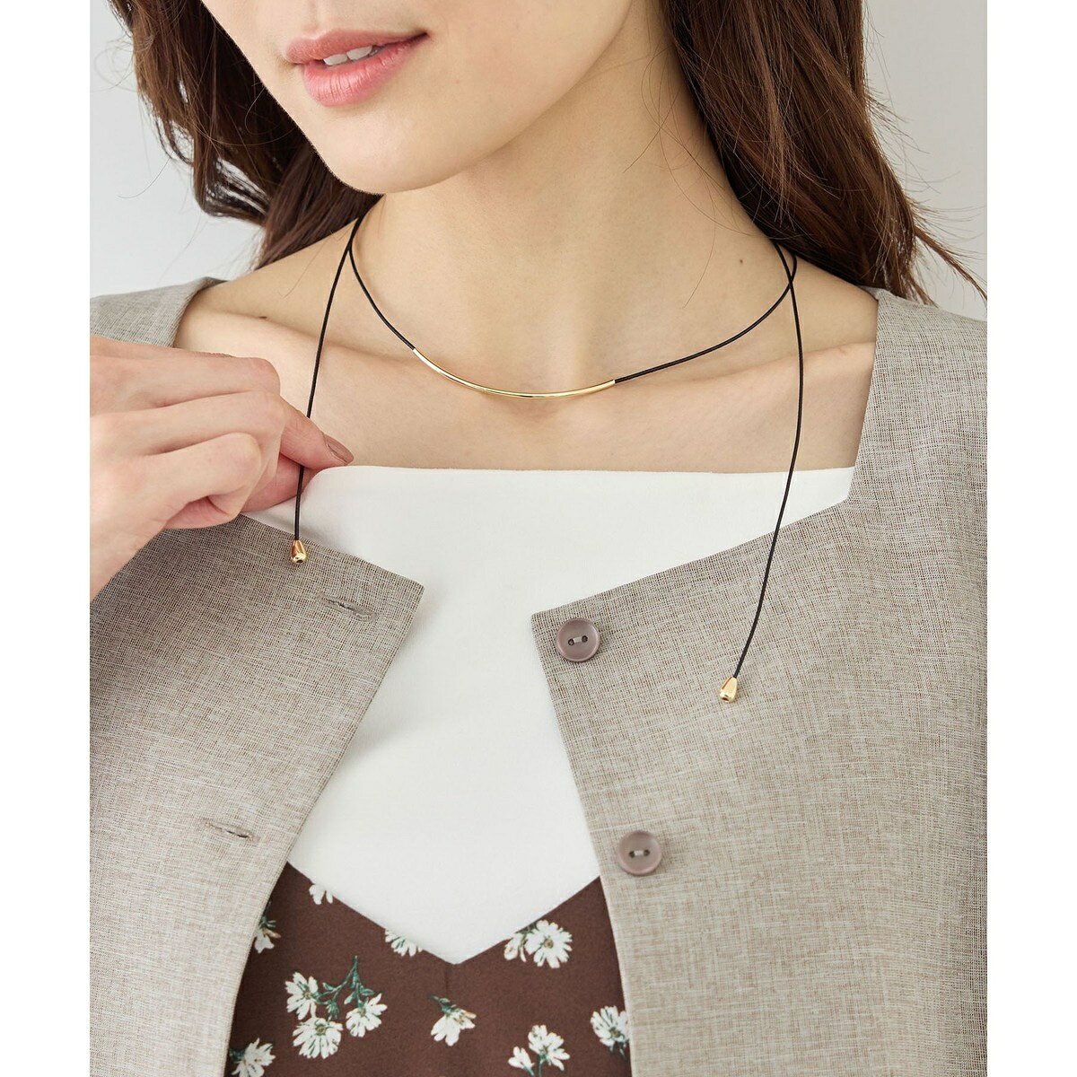 2WAYスリムラインコードネックレス／ロペピクニックパサージュ（ROPE' PICNIC PASSAGE） 0101marui-13187811 丸井(マルイ)楽天市場店 パッケージ画像