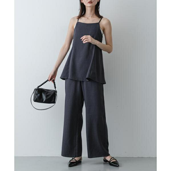 Flared camisole-style all-in-one / SENSE OF PLACE by URBAN RESEARCH
