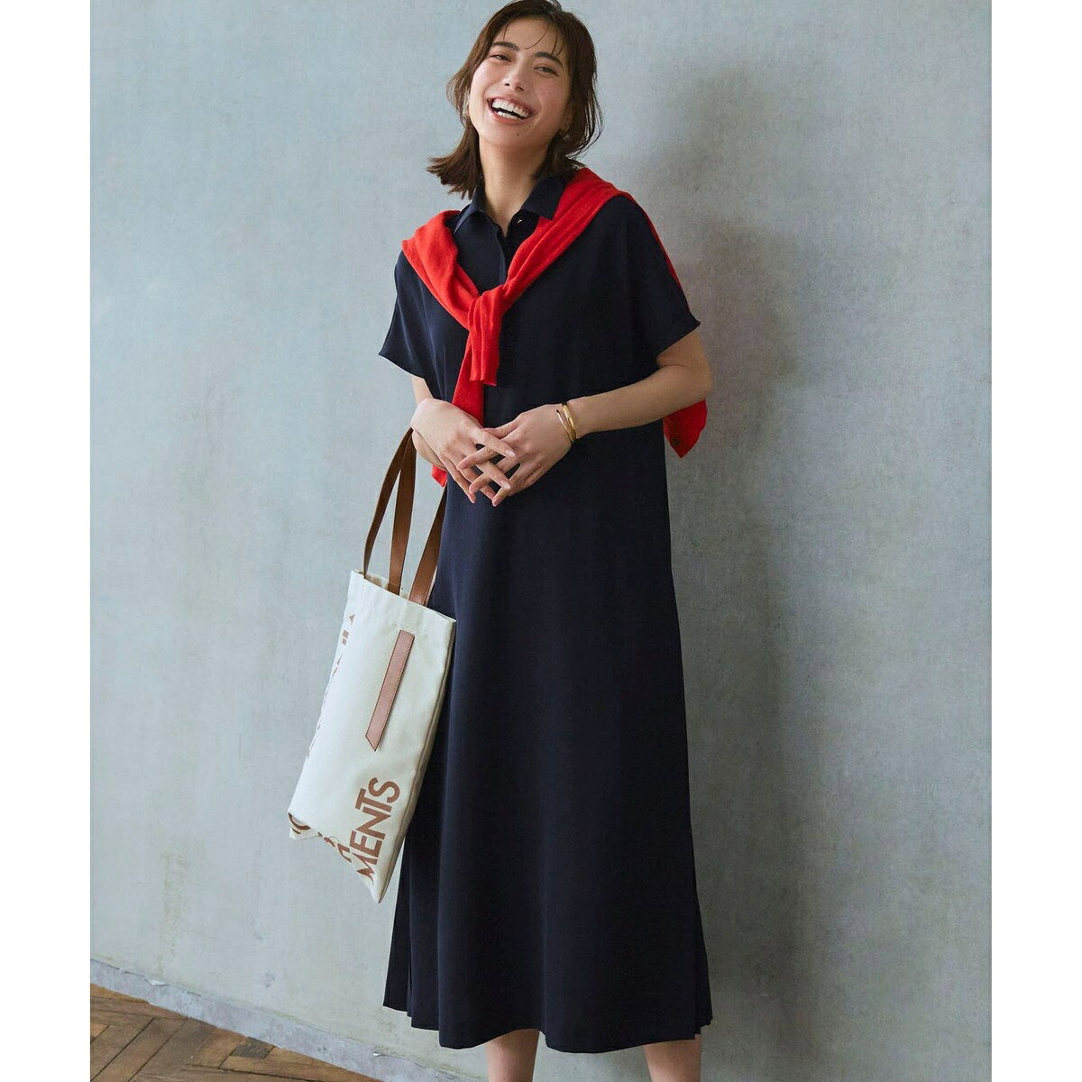 ドライ2WAYツイル ワンピース／23区（23KU） 0101marui-13192409 丸井(マルイ)楽天市場店 パッケージ画像