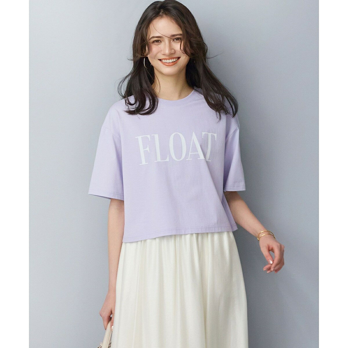 【SLOW/一部店舗限定】ヴィンテージライクジャージー クロップド ロゴ Tシャツ／23区（23KU） 0101marui-13193213 丸井(マルイ)楽天市場店 パッケージ画像