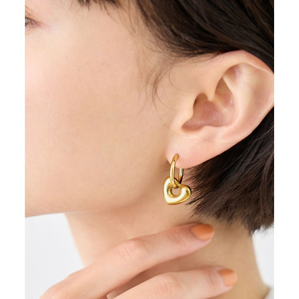 ステンレスパフィーハートピアス／ロペピクニックパサージュ（ROPE' PICNIC PASSAGE） 0101marui-13203346 丸井(マルイ)楽天市場店 サンプル画像2