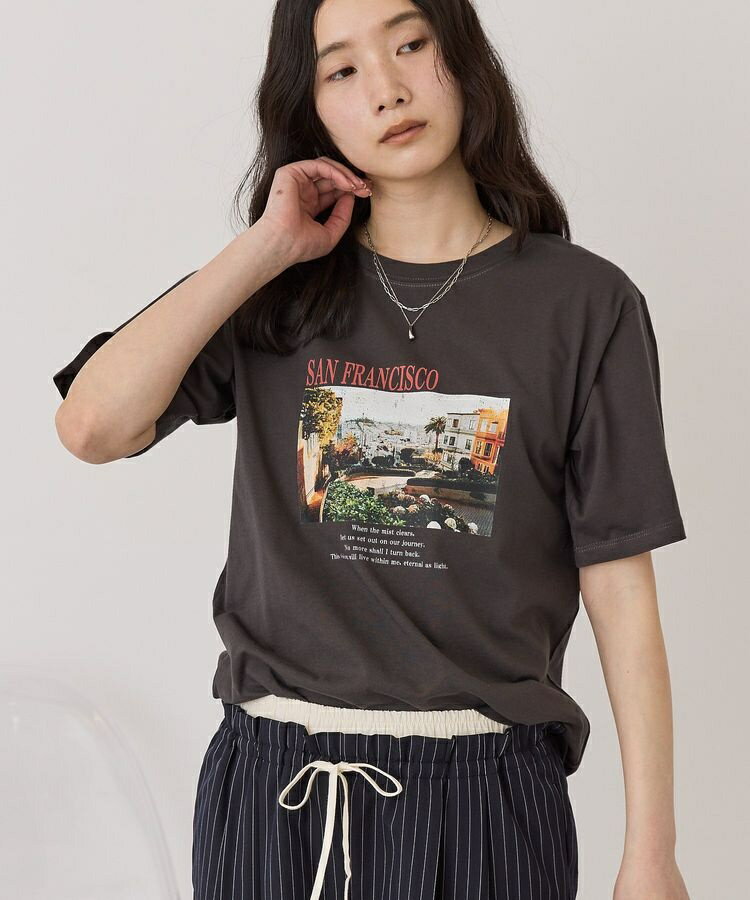 SANFRANCISCO ロゴ＆フォトTシャツ／アメリカンホリック（AMERICAN HOLIC）