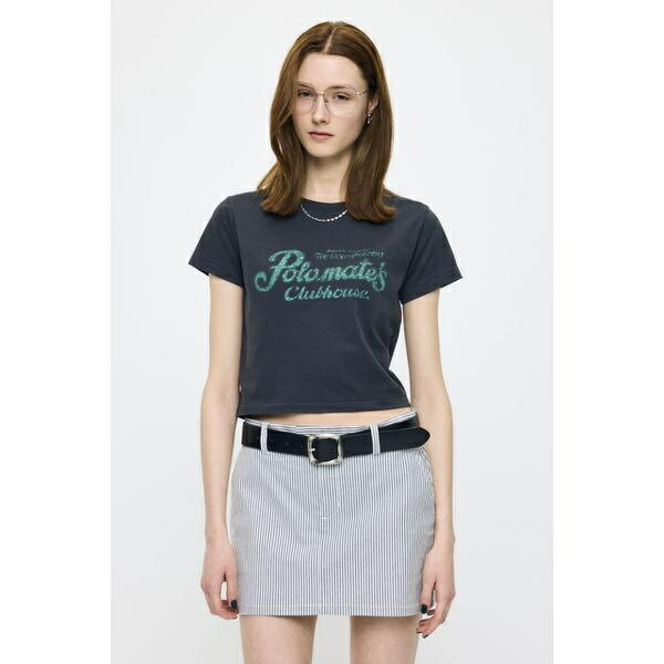 NOSTALGIC LETTERED TEE／マウジー（MOUSSY）