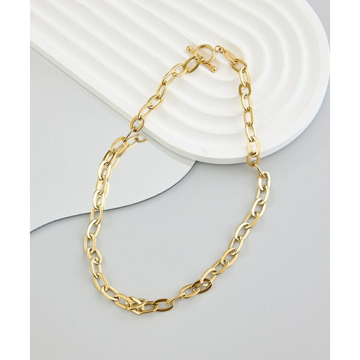 ステンレスボールドチェーンネックレス／ロペピクニックパサージュ（ROPE' PICNIC PASSAGE） 0101marui-13212066 丸井(マルイ)楽天市場店 サンプル画像2