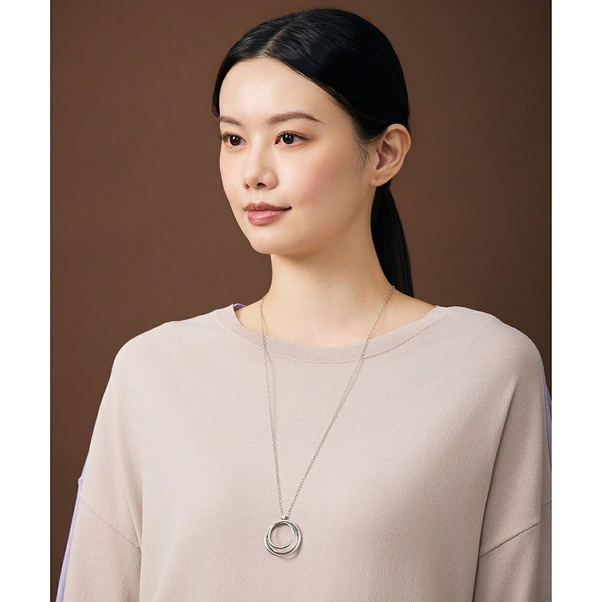 【カタログ掲載・シンプル上品】ワイヤーリングネックレス／自由区（JIYU-KU） 0101marui-13212885 丸井(マルイ)楽天市場店 パッケージ画像
