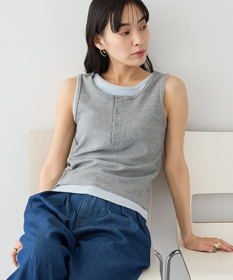 2点セット／レイヤードタンクトップ／クラフトスタンダードブティック（CRAFT STANDARD BOUTIQUE）