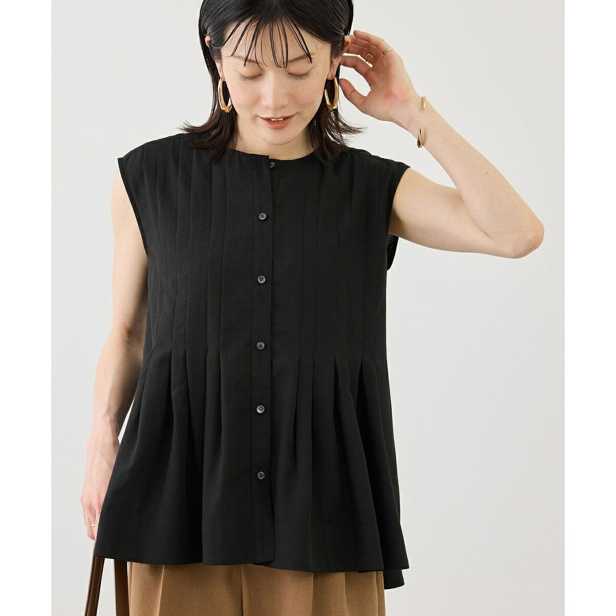 【WEB限定カラー】タックデザインペプラムシャツ／ロペピクニック（ROPE' PICNIC） 0101marui-13215435 丸井(マルイ)楽天市場店 サンプル画像2