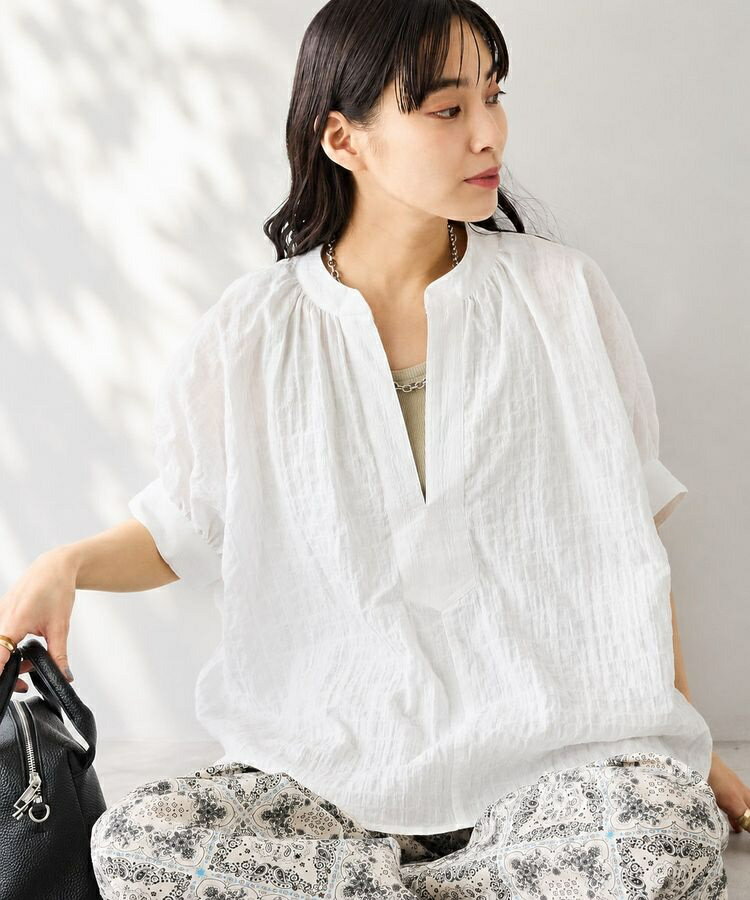 ナチュラルワッシャーブラウス【WEB限定カラー有り】／クラフトスタンダードブティック（CRAFT STANDARD BOUTIQUE）