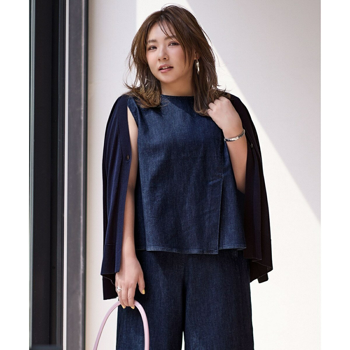 【野呂佳代さん着用】UNFILO DENIM light ノースリー
