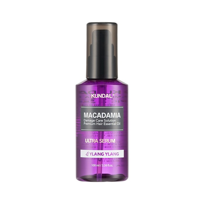KUNDAL マカダミアウルトラヘアセラム100ml イランイラン(韓国コスメ)／クンダル（KUNDAL）