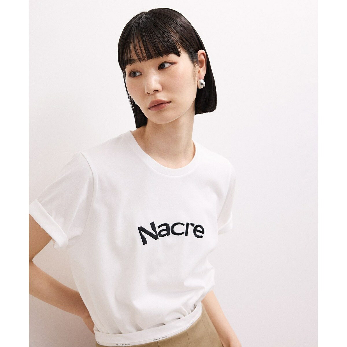 【WEB限定】クリーンタッチコットン刺しゅうロゴT／アダムエロペ（ADAM ET ROPE'） 0101marui-13219524 丸井(マルイ)楽天市場店 パッケージ画像