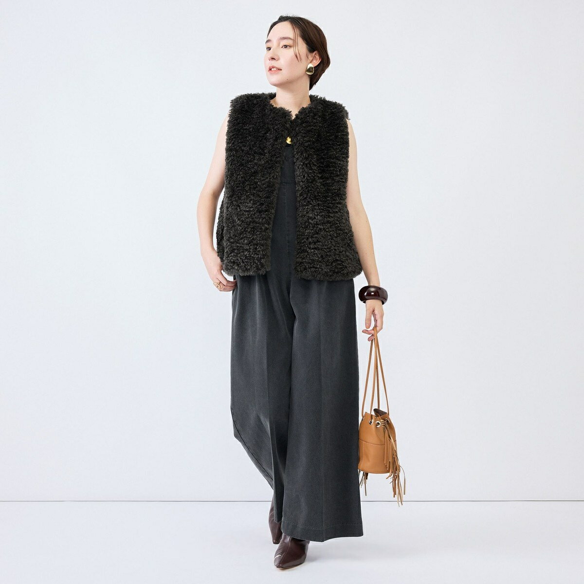 【RM denim】Denim All-in-One / Rie Miller