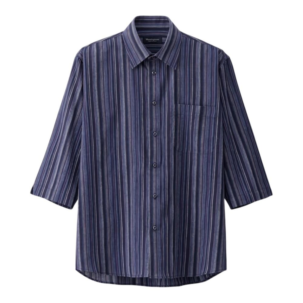 シャツ メンズ 通販 7分袖シャツ 麻混 ブランド 紳士 シニア 50代 60代 70代 80代／バックヤードファミリー（BACKYARD FAMILY） 0101marui-13221759 丸井(マルイ)楽天市場店 サンプル画像3