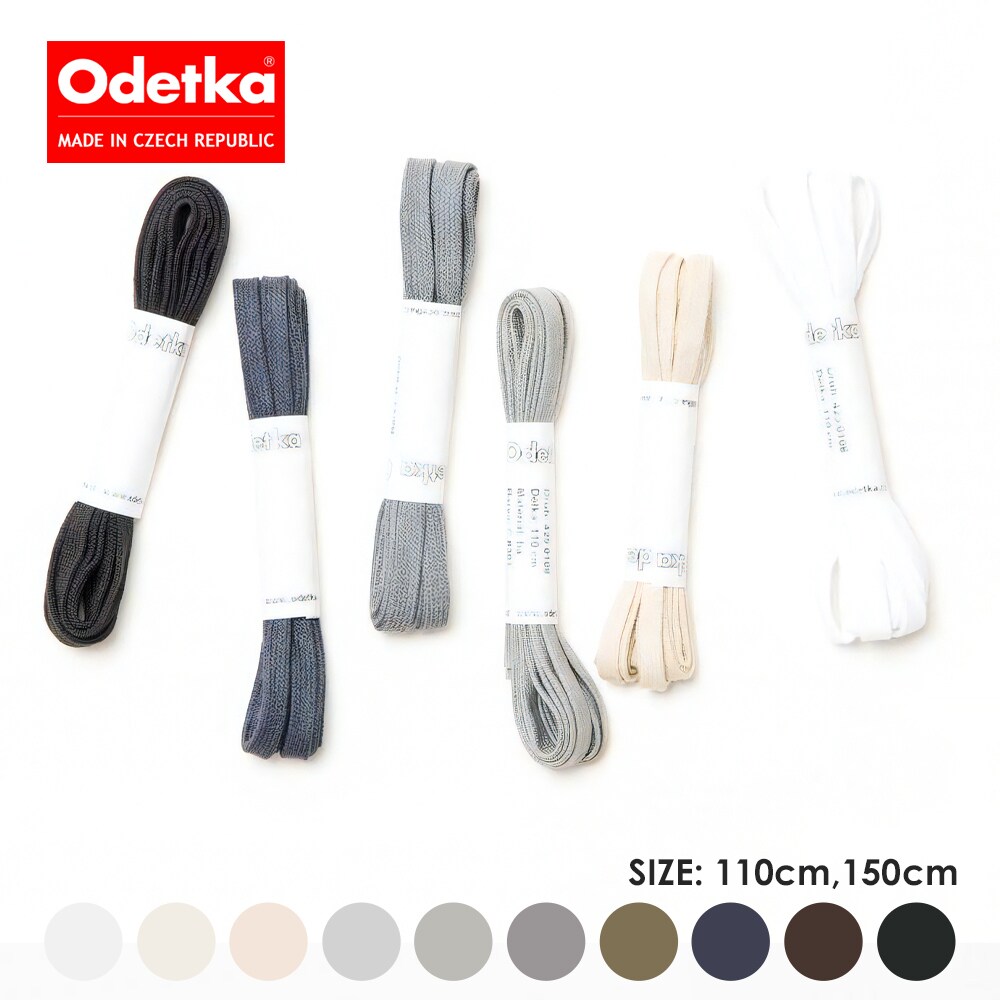 Odetka（オデトカ） / コットン スニーカーシューレース 110cm/150cm／シュークローゼットセレクト（SHOE CLOSET SELECT）