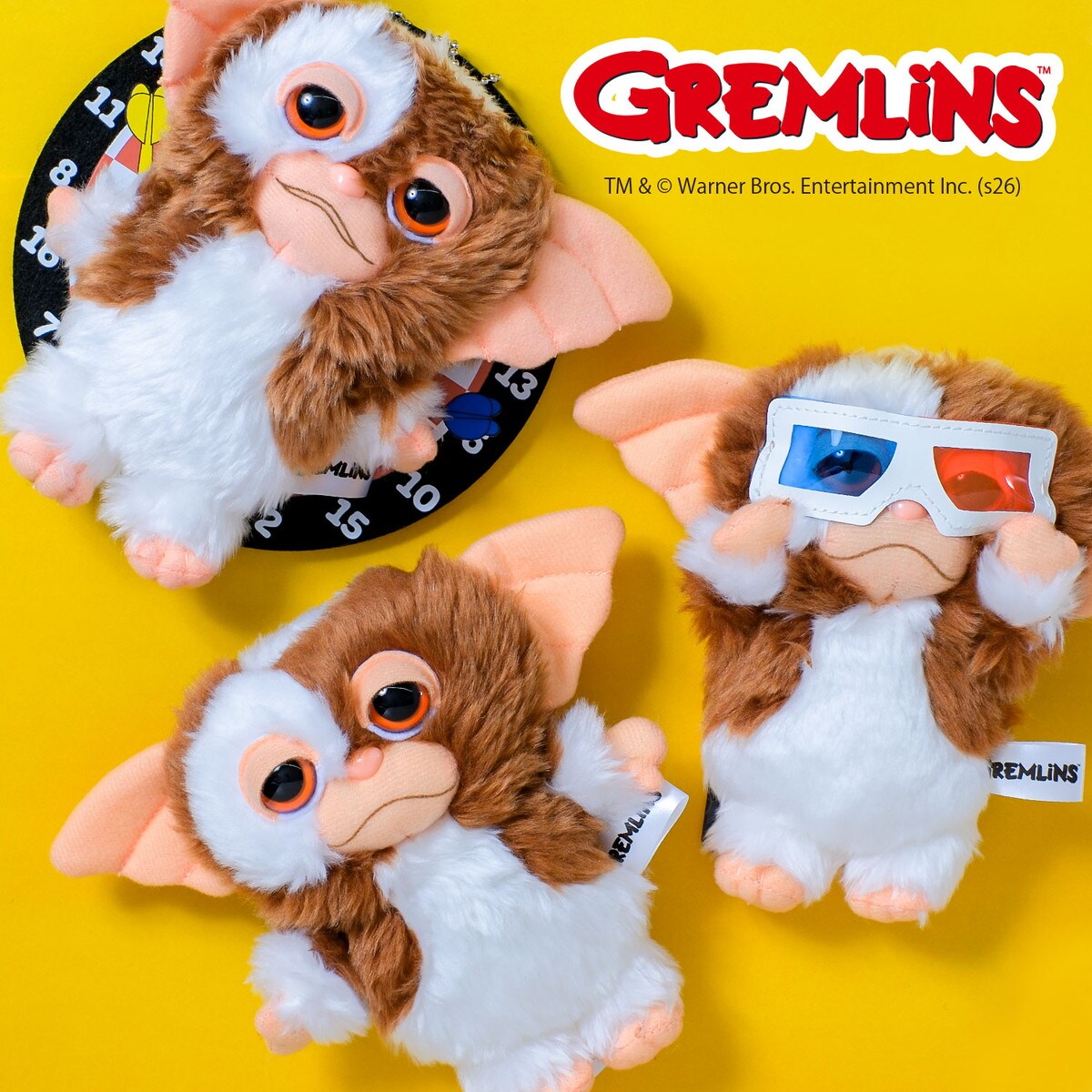 GREMLINS グレムリン ぬいぐるみボールチェーン／ラットエフェクト（RAT EFFECT）