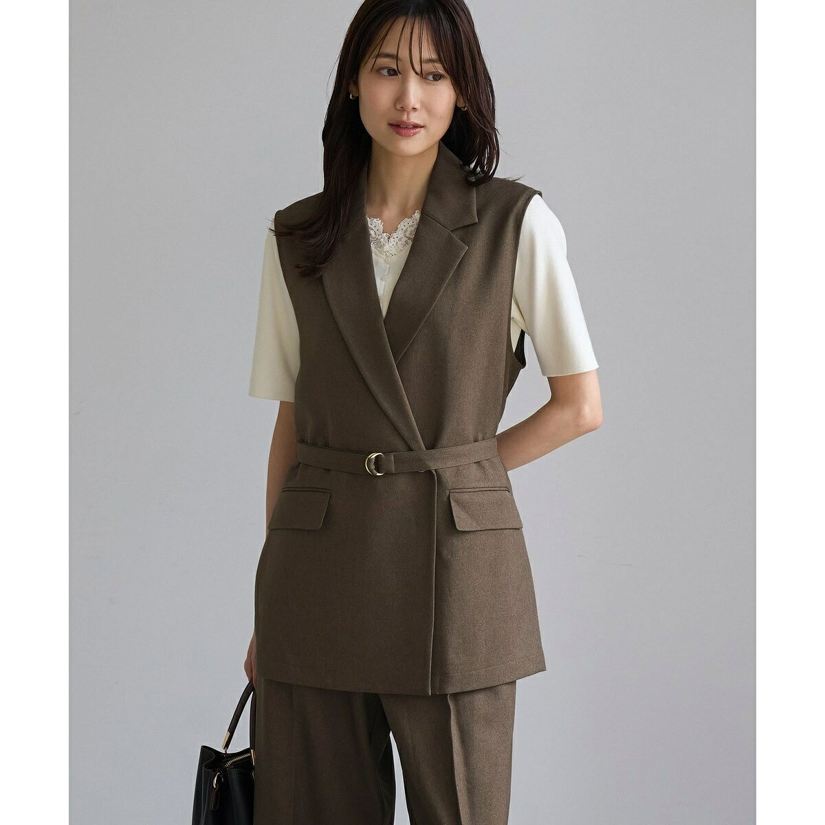 洗えるウーリッシュジレ・ベスト/セットアップ対応／ロペピクニック（ROPE' PICNIC） 0101marui-13255930 丸井(マルイ)楽天市場店 パッケージ画像