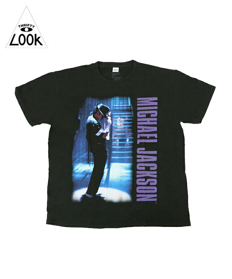MICHAEL JACKSON TEE ”BLACK OR WHITE” / ブラック [TL26S／スタイライズ（STYLISE）