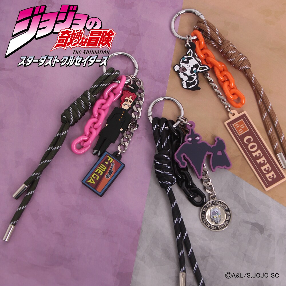 楽天市場】ジョジョ キーホルダー（バッグ・小物・ブランド雑貨）の通販