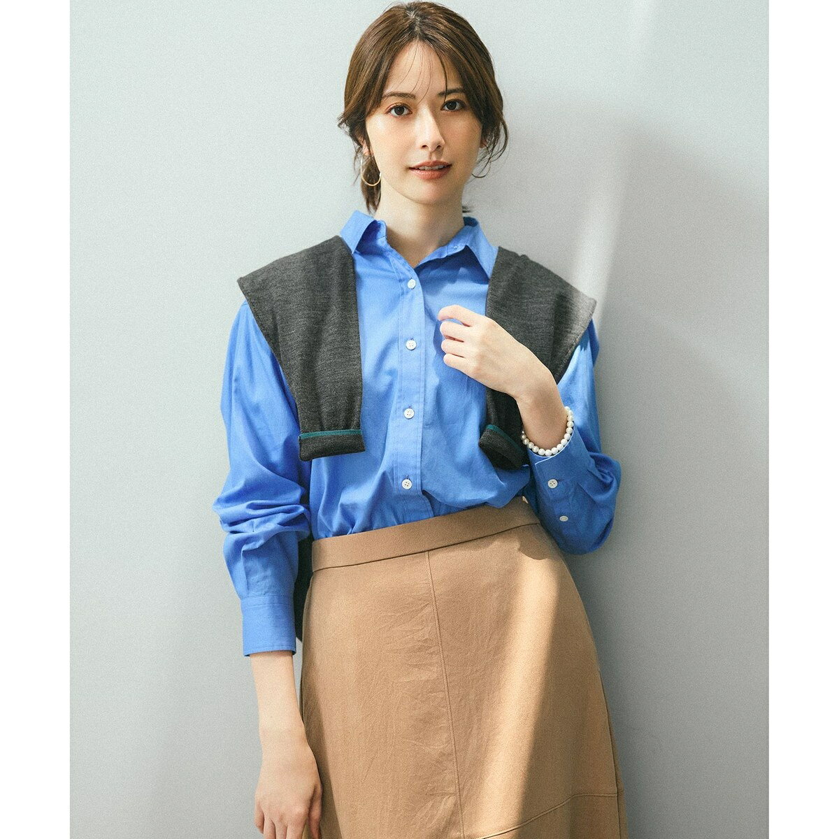 【見上愛さん着用】CANCLINI ベーシック シャツ／23区（23KU） 0101marui-13268958 丸井(マルイ)楽天市場店 パッケージ画像