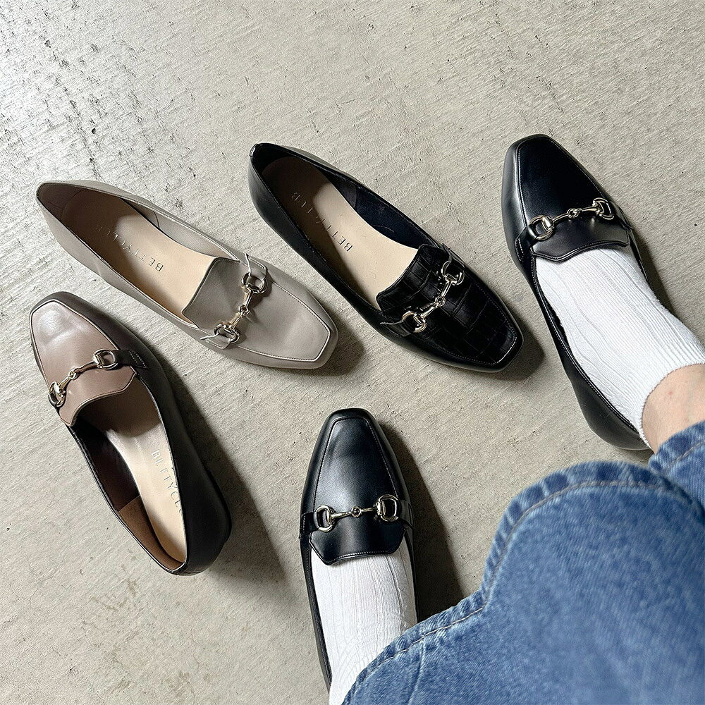 【26秋冬新作】〔晴雨兼用〕〔22.5〜25.0cm〕フラット バレエパンプス／ベティクラブ（BETTYCLUB）