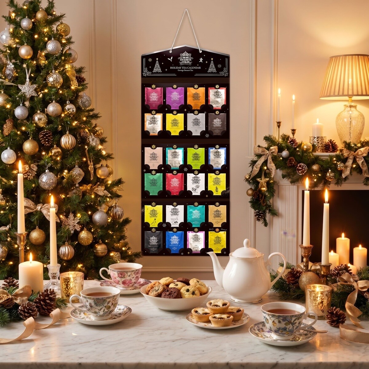 HOLIDAY TEA GIFT 2026（紅茶のアドベントカレンダー）／ジョージスチュアートティ（George　Steuart Tea）