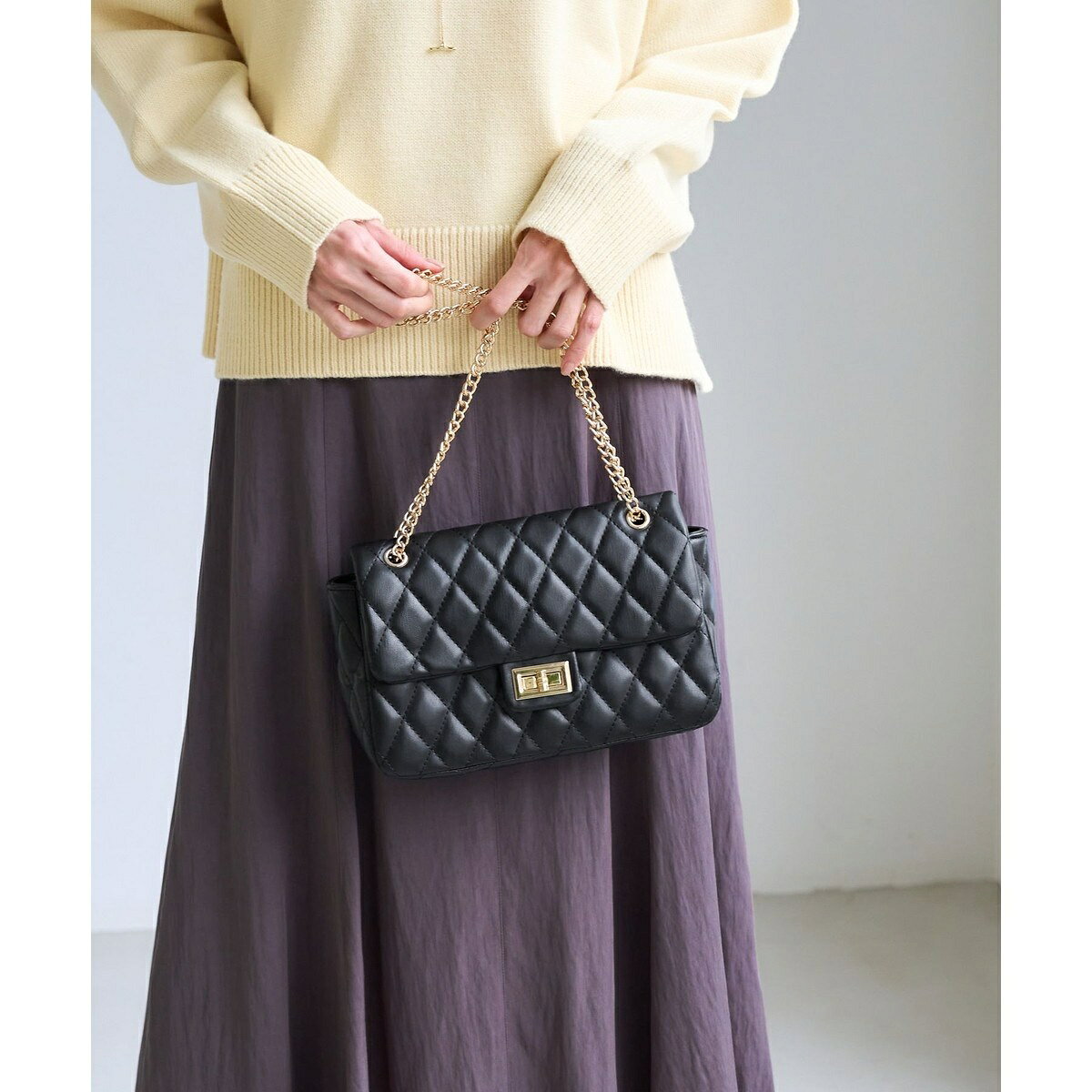 キルティングチェーンショルダーバッグ/2WAY／ロペピクニックパサージュ（ROPE' PICNIC PASSAGE） 0101marui-13300319 丸井(マルイ)楽天市場店 サンプル画像2