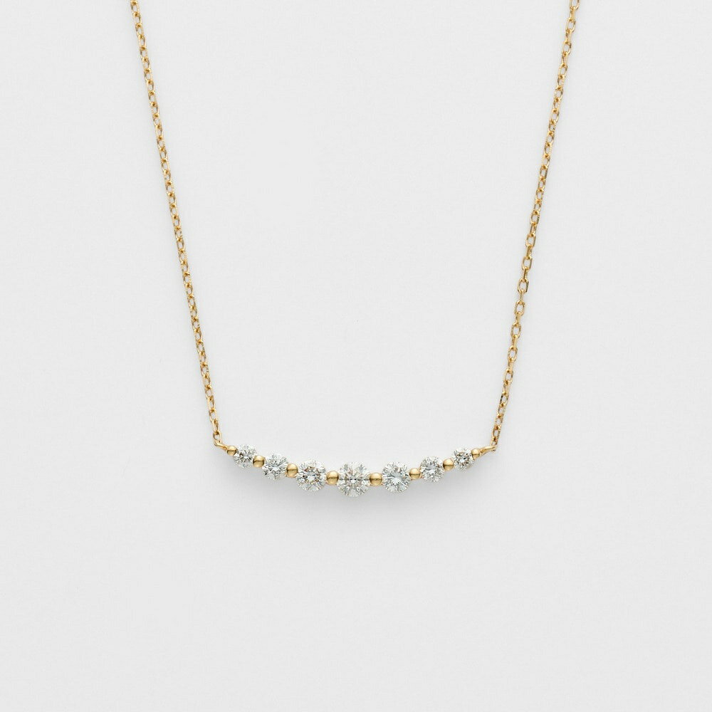 K18ダイヤモンドネックレス／アガット（agete）のサムネイル