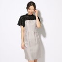 シップス 服 レディース little　black：コンビレースワンピース／シップス（レディース）（SHIPS for women）