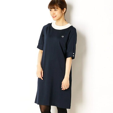 【18SS】CREW NECK DRESS／フレッドペリー（レディス）（FRED PERRY）