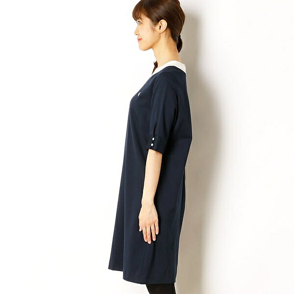 【18SS】CREW NECK DRESS／フレッドペリー（レディス）（FRED PERRY）