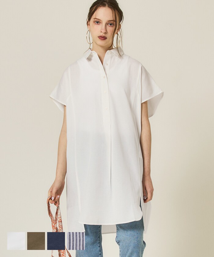 半袖 オックスシャツ 全4色／コカ（coca）のサムネイル