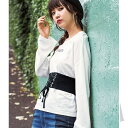 コルセット付ロングTシャツ/ジーラ バイ リュリュ(GeeRA)(4)