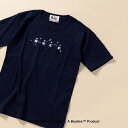 SHIPS： THE BEATLES エンブロイダリー Tシャツ／シップス（SHIPS）