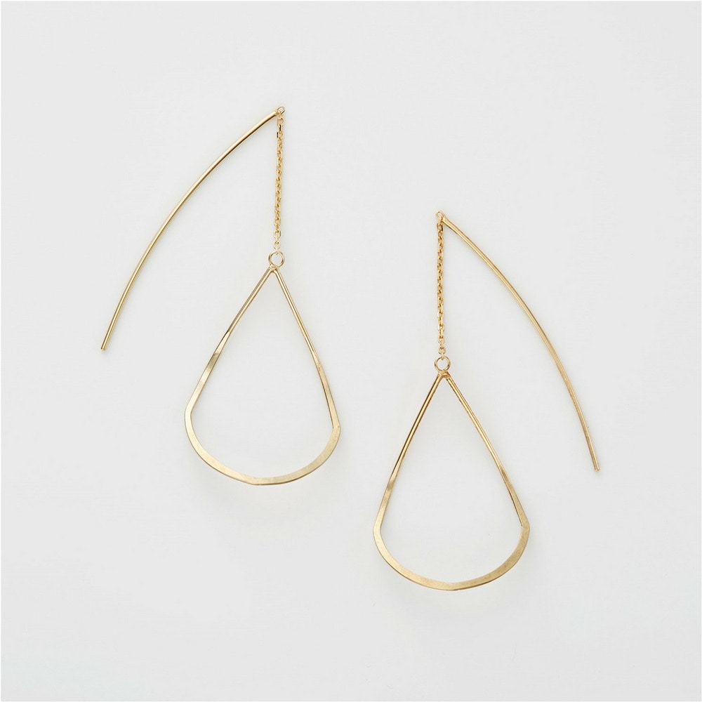 【WEB限定】ゴールドピアス/アガット(agete)