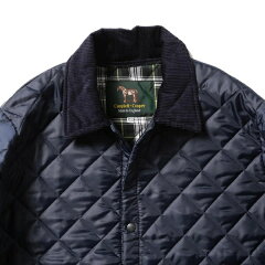 Campbell Cooper Diamond Quilted British Riding Jacket: Navy, Black Campbell Cooper Diamond Quilted British Riding Jacket: Navy, Black