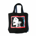 Michael Jackson トートバッグ Square graphic/マイケルジャクソン(MICHAEL JACKSON) Michael Jackson トートバッグ Square graphic/マイケルジャクソン(MICHAEL JACKSON)