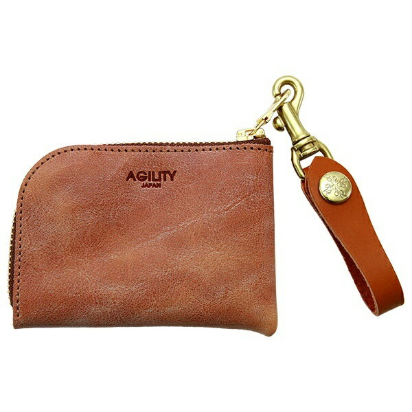 アルジャン/シビラ(ブラウン)【コインケース カードケース】／アジリティー アッファ（AGILITY Affa）