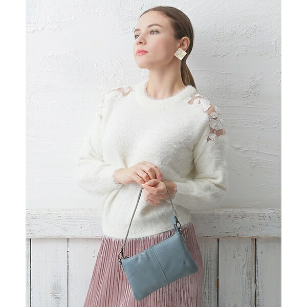 2WAY 3層式本革ショルダーバッグ／ベース（BASE）のサムネイル