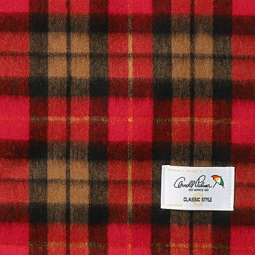 【カシミヤ混】コンビチェック柄マフラー/アーノルドパーマー タイムレス(レディース)(arnold palmer timeless)