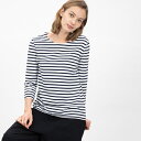 7分袖ボーダーTシャツ/ラコステ(LACOSTE)