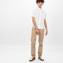 ワンタックコットンチノパンツ/ラコステ(LACOSTE)