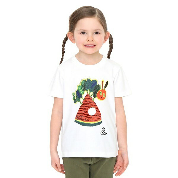 【キッズ】コラボレーションキッズTシャツ/ミロコマチコ(エリックカール)／グラニフ（graniph）のサムネイル