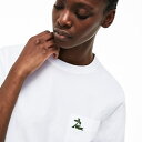 コットンポプリンクルーネックTシャツシャツ/ラコステ(LACOSTE)