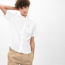 リネン半袖ボタンダウンシャツ/ラコステ(LACOSTE)