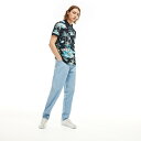 ルーズフィットテーパードデニムパンツ/ラコステ(LACOSTE)