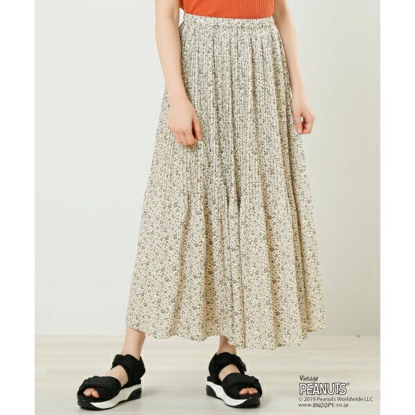 スヌーピードット柄消しプリーツスカート／レイカズン（RAY CASSIN）のサムネイル