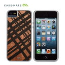 iPhone SE/5s/5 対応ケース Crafted Woods Carved Mahogany／ケースメイト（Case-Mate）