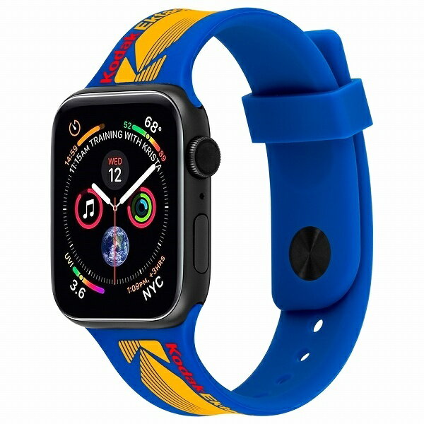 【Kodak コラボ】 42-44mm Band for Apple Watch Blue／ケースメイト（Case-Mate）